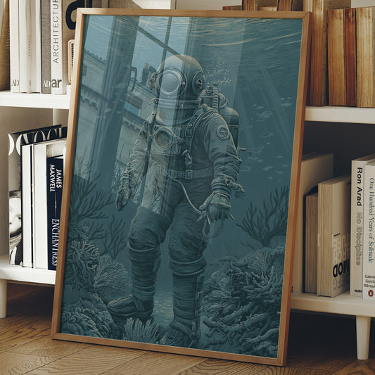 Deep Explorer Among Coral Seas