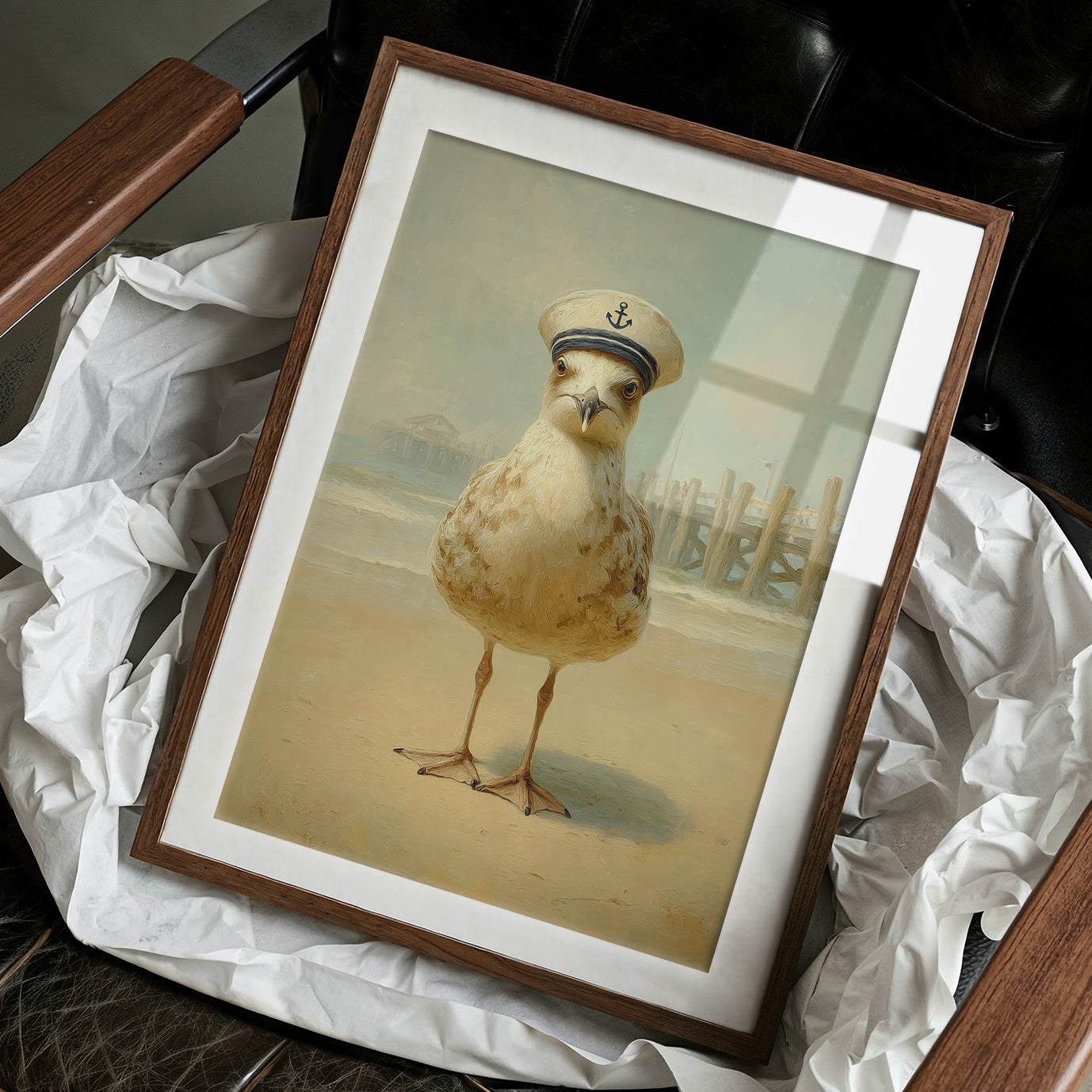 Harbor Guardian Awaits Twilight Tide