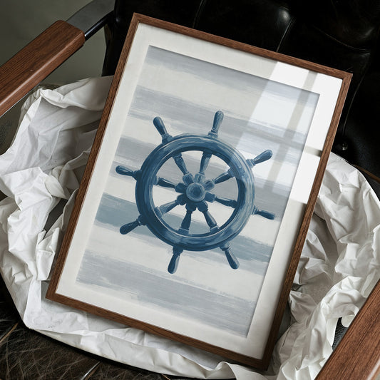 Nautical Compass Awaits Harbor Call