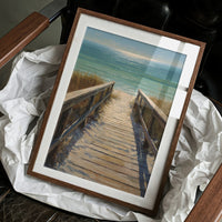 Shoreline Passage Beckons Horizon