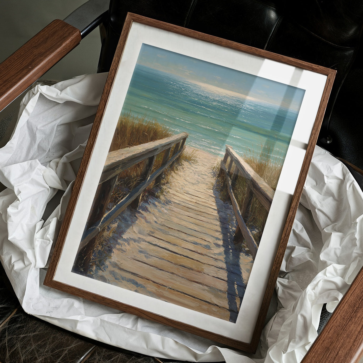 Shoreline Passage Beckons Horizon