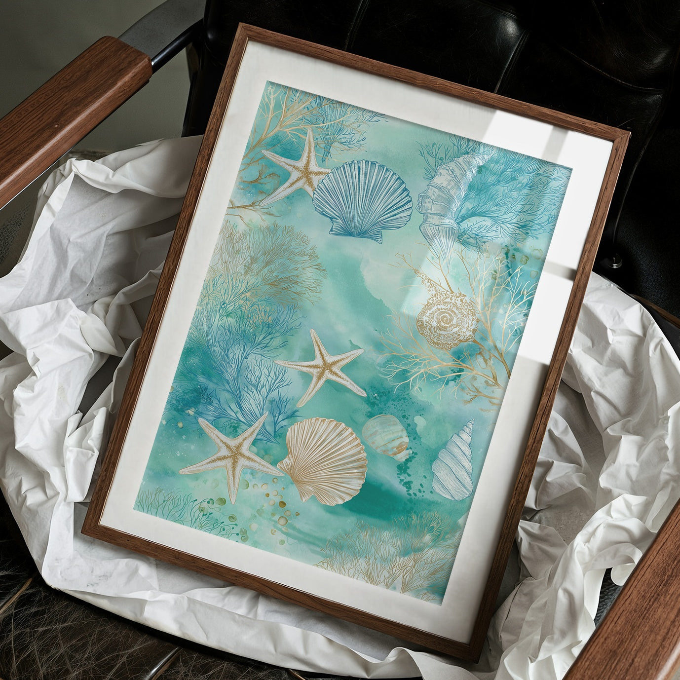 Aquamarine Whispers From The Deep