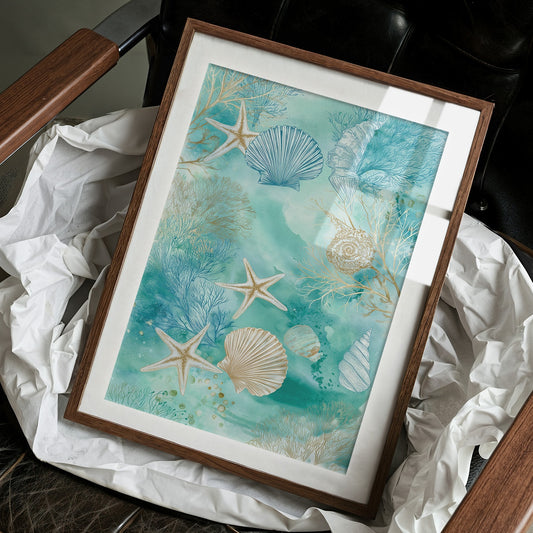 Aquamarine Whispers From The Deep