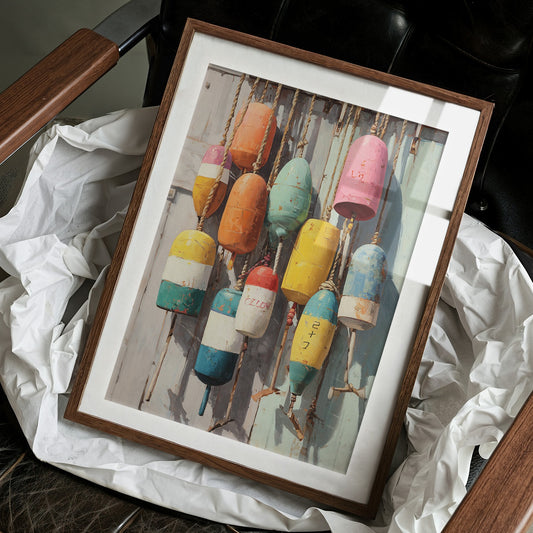 Harbor Buoys Whisper Coastal Secrets