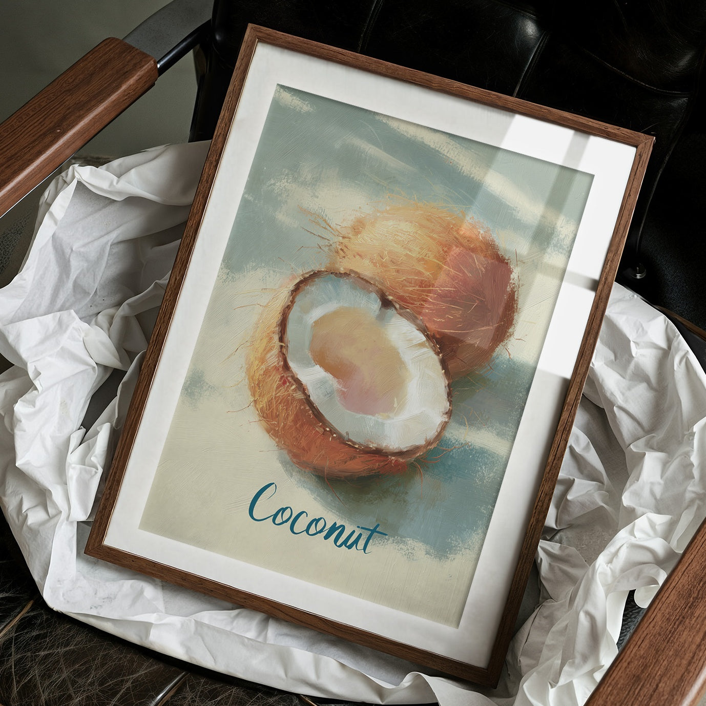 Tropical Whispers On Canvas Edge