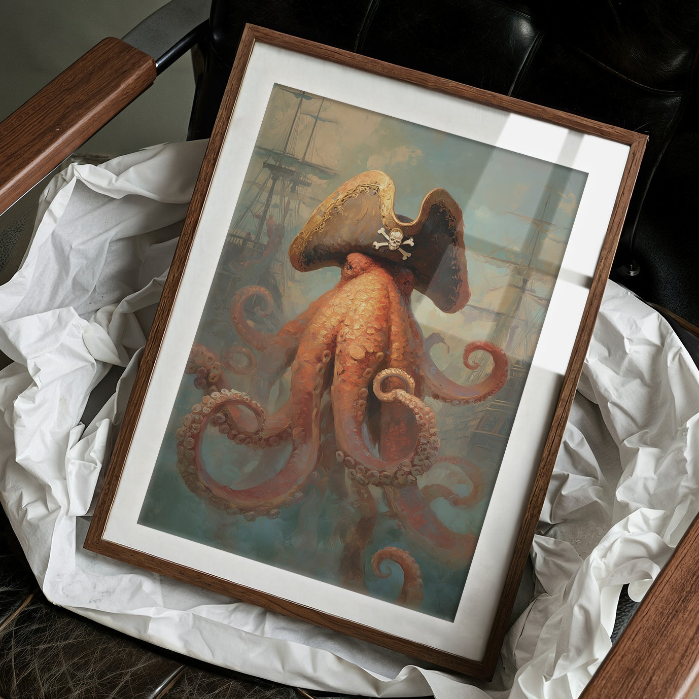 Tentacled Captain of Phantom Seas