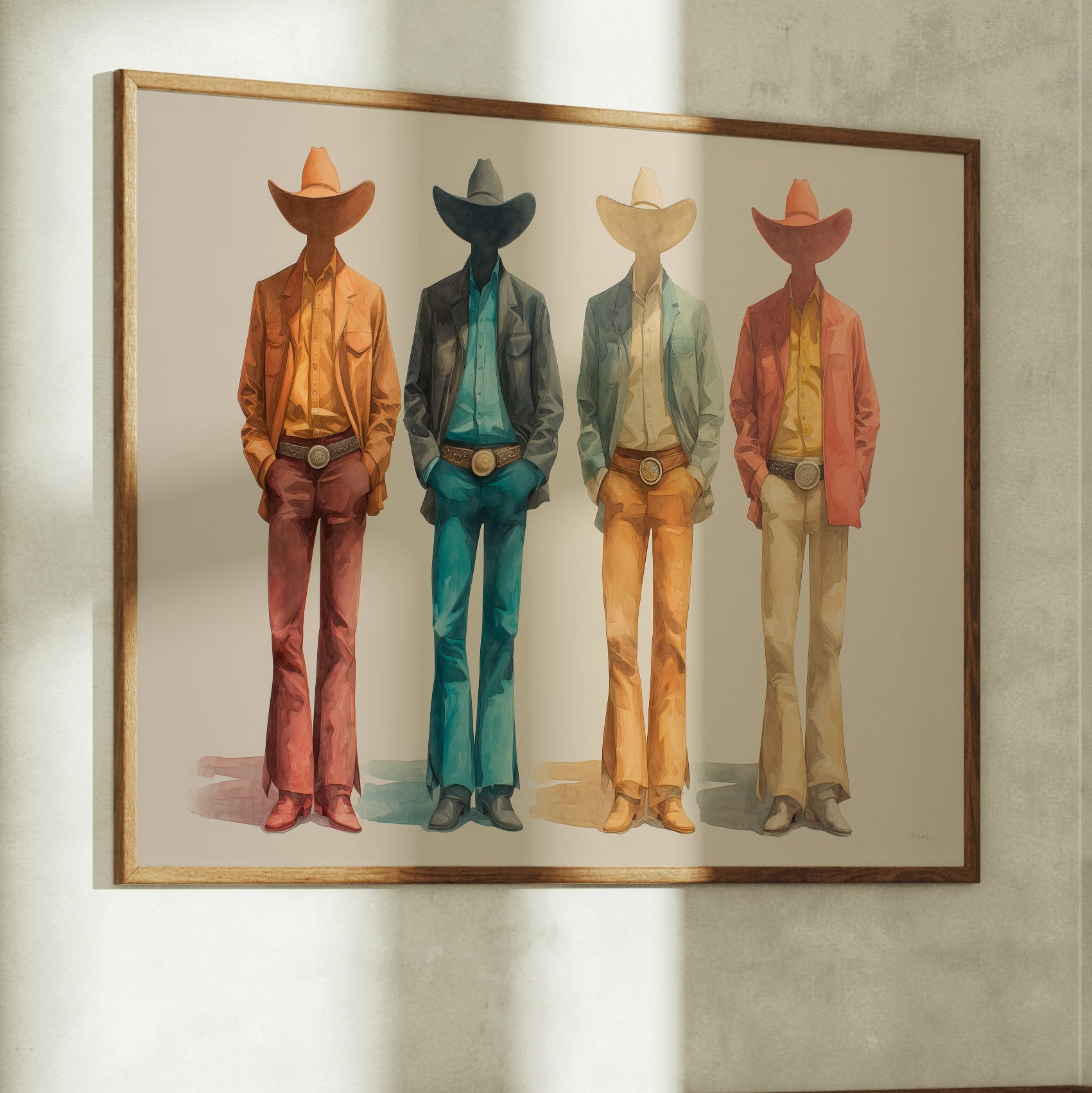 Chromatic Cowboys: Identity Through Absence