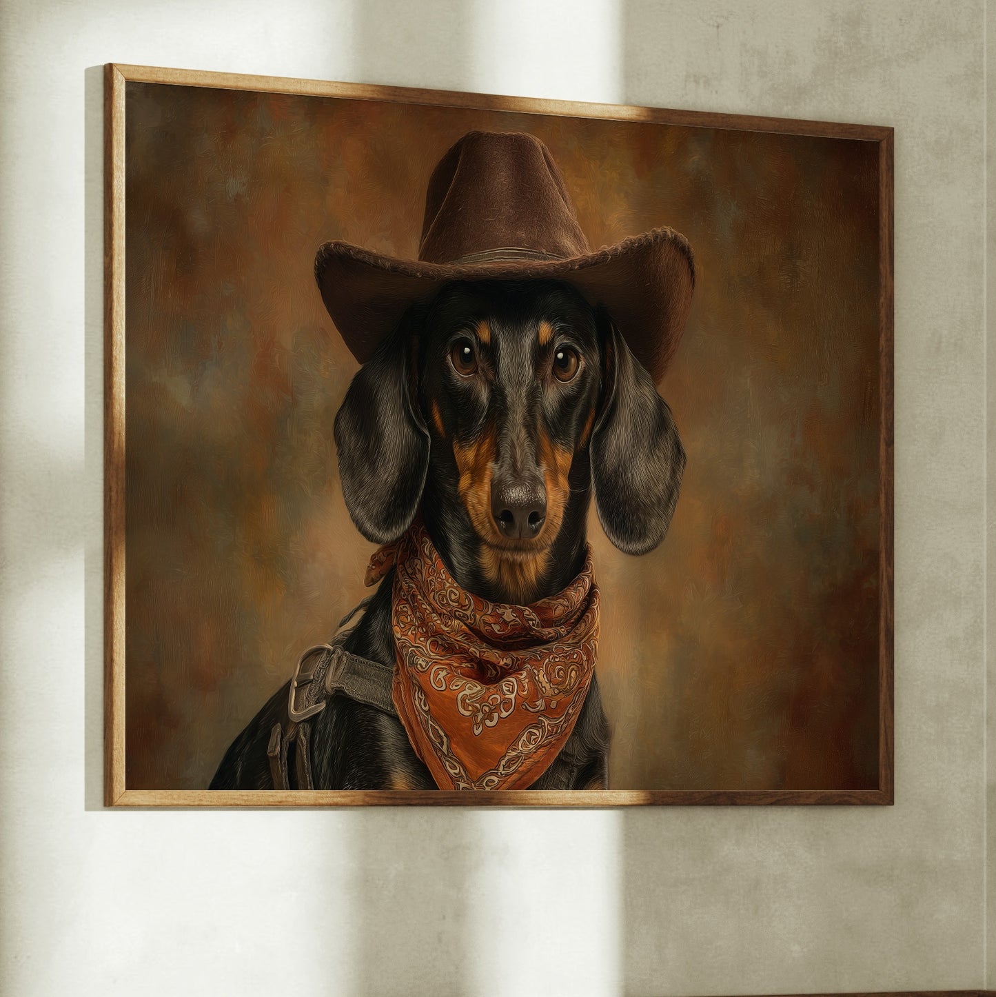 Dachshund Desperado Claims The West