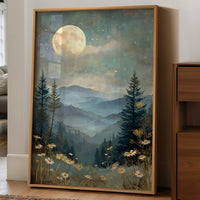 Celestial Lullaby Over Misty Valleys