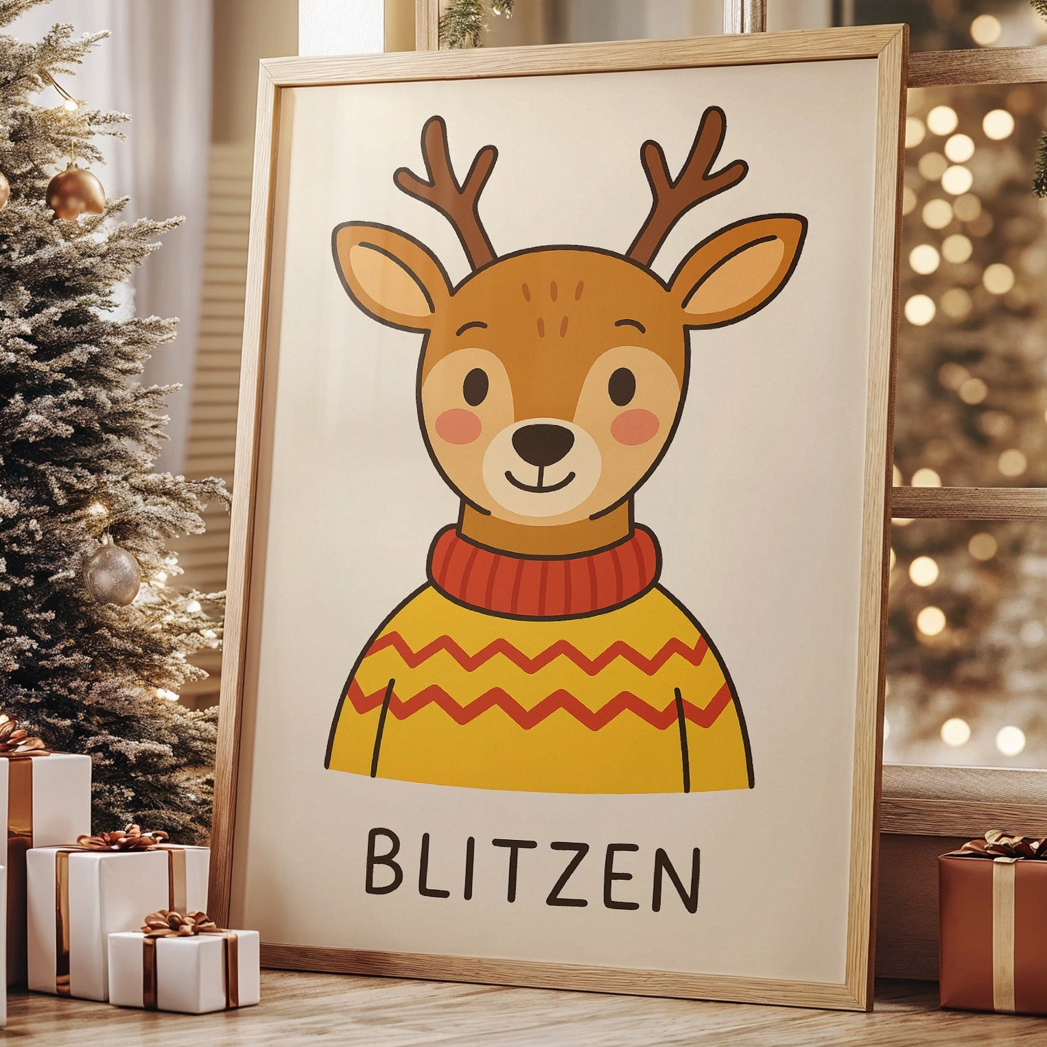 Cozy Forest Friend In Yellow