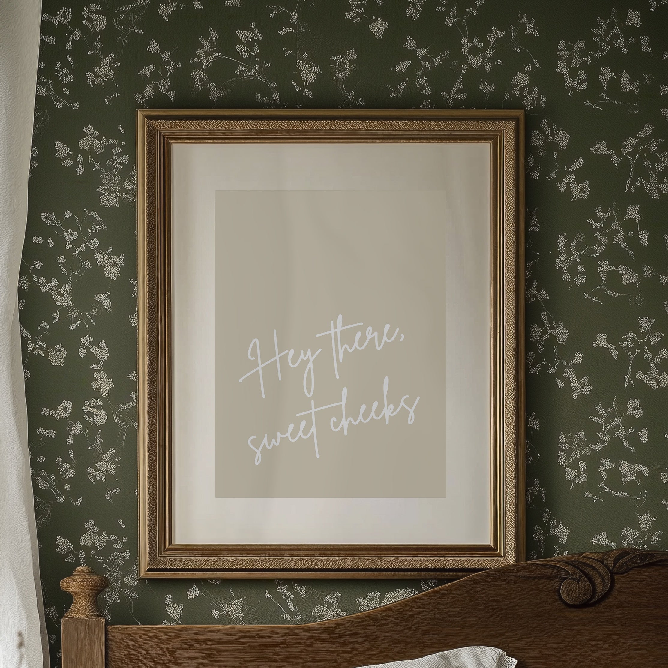 Gentle Words On Sand Canvas