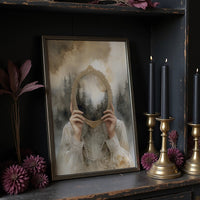 Forests Framed In Golden Memory