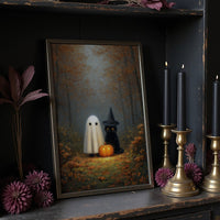 Midnight Friends In Autumn Woods