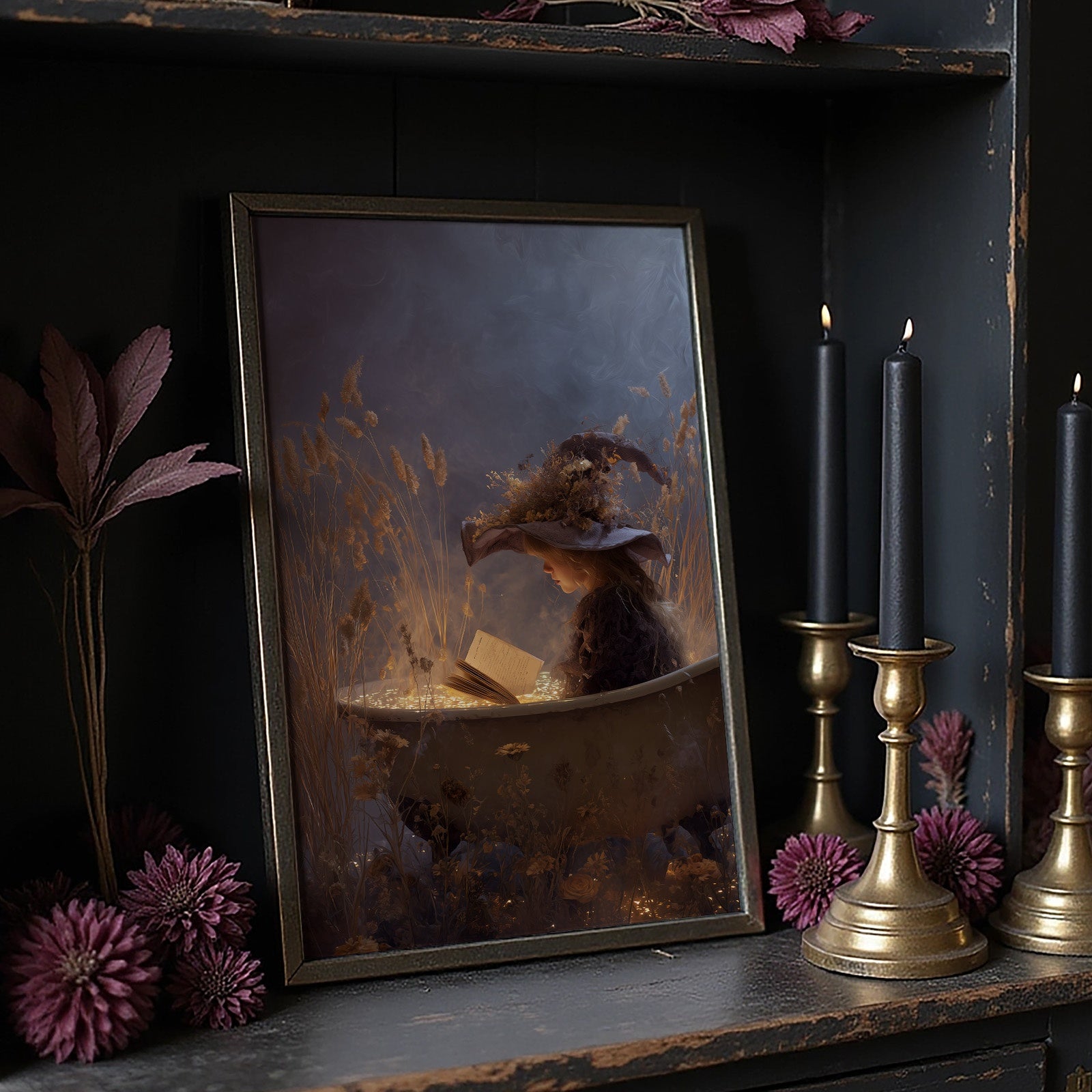 Golden Hours Between Reed Pages