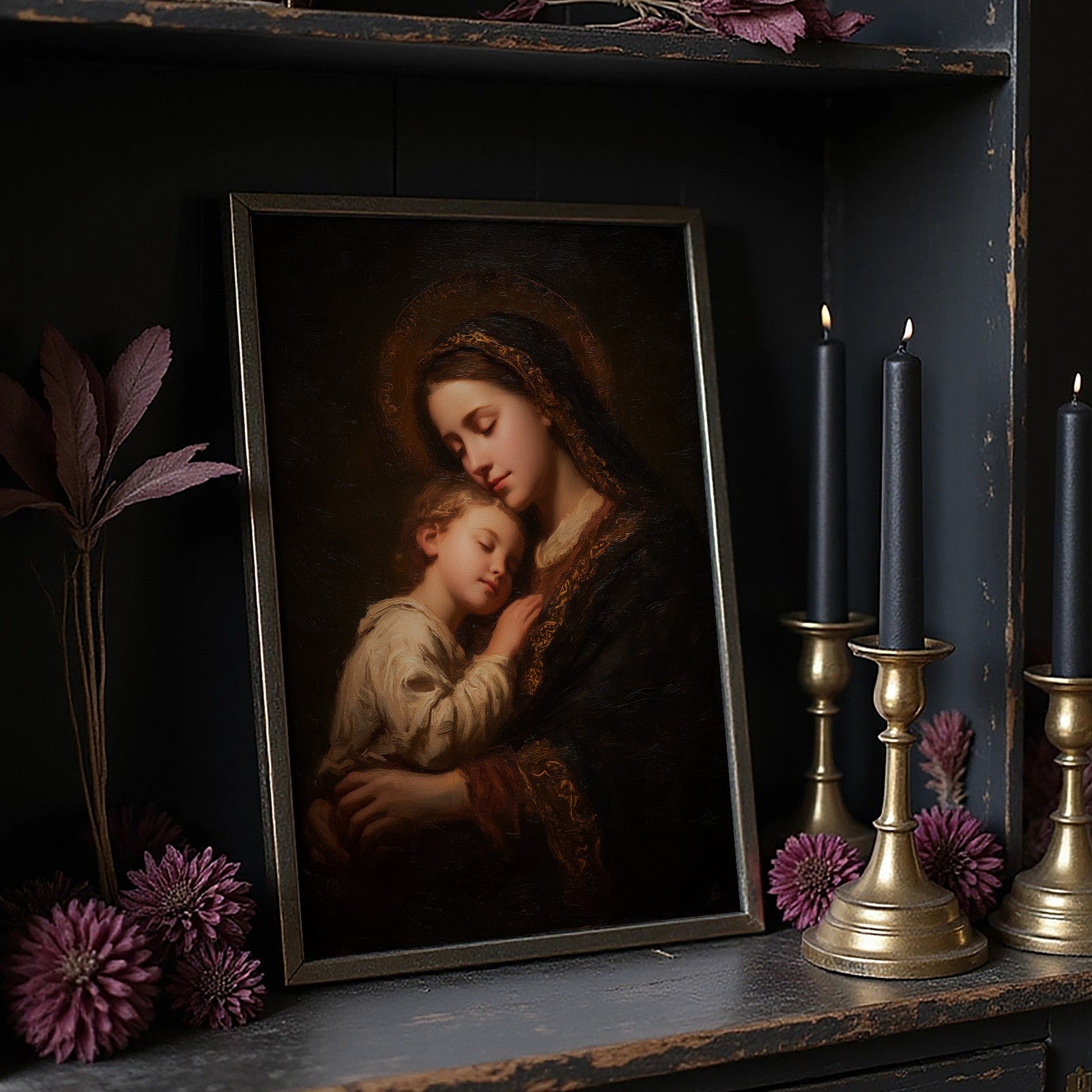 Sacred Bonds In Golden Light
