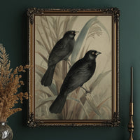Midnight Perch Among Reeds