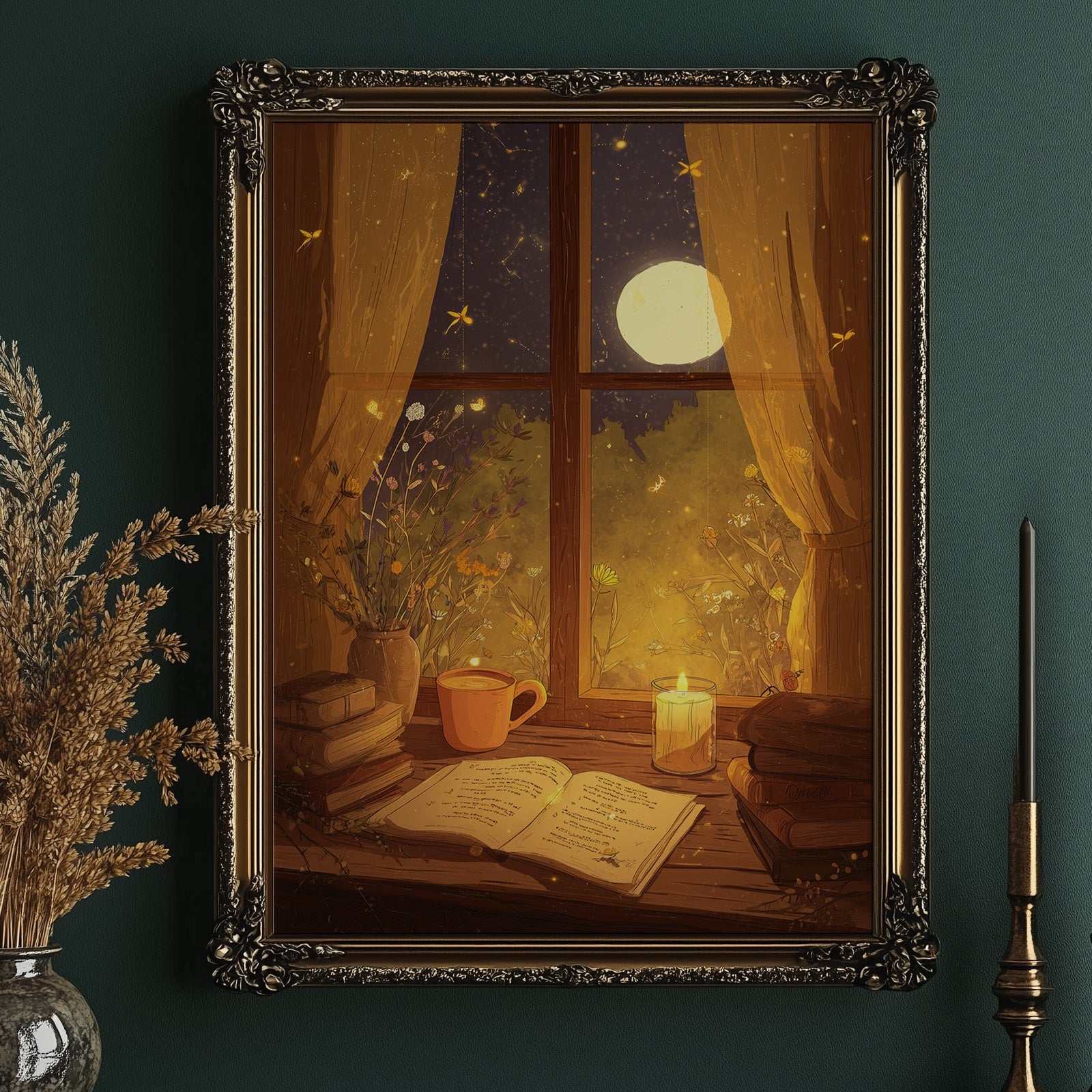 Moonlit Pages Await Midnight Tea