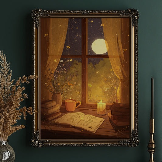 Moonlit Pages Await Midnight Tea
