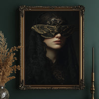 Moth Wings Mask Midnight Secrets