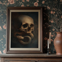 Serpent Coils Through Ancient Bone