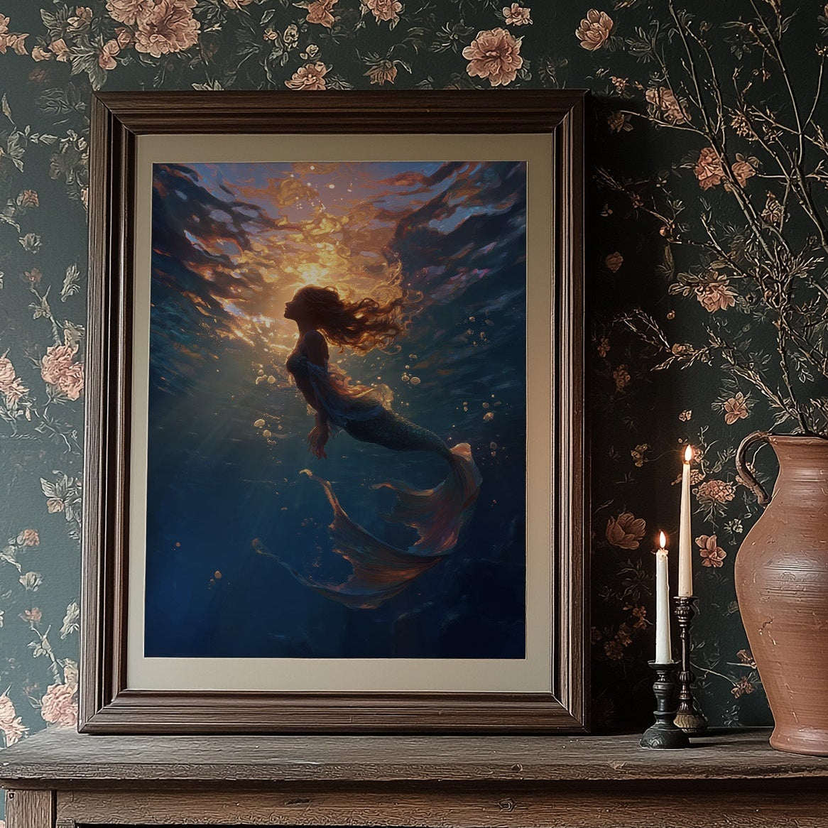 Sunlit Depths Call Her Home