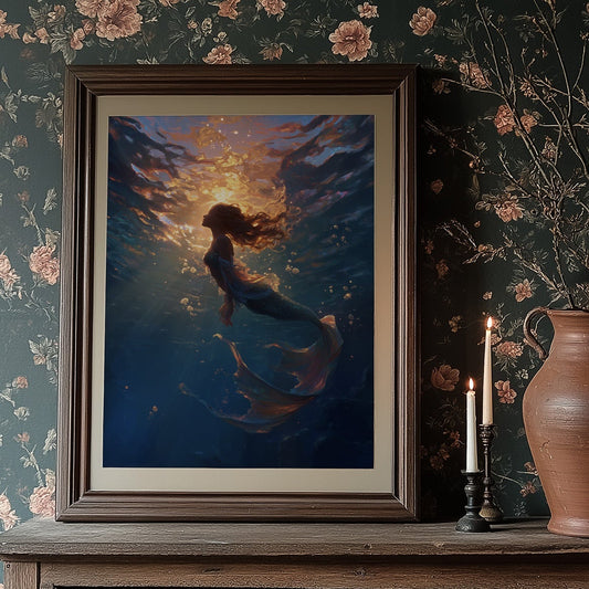 Sunlit Depths Call Her Home