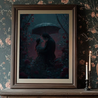 Roses Bloom Through Midnight Rain