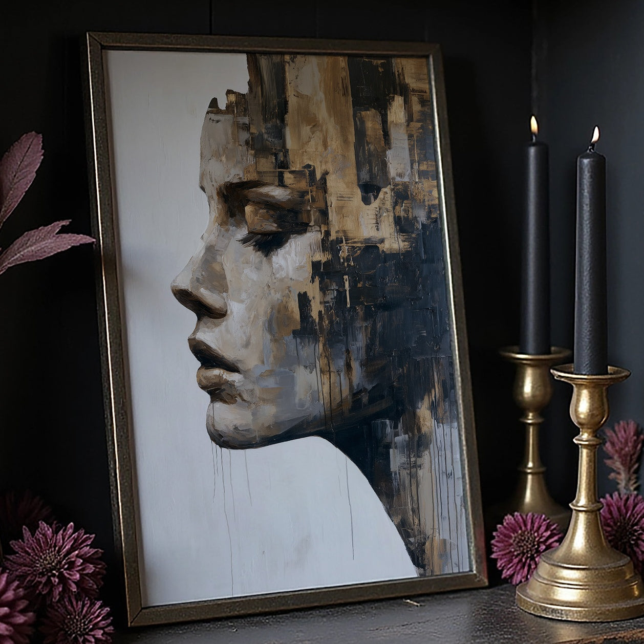 Memory Fades Into Brushstrokes