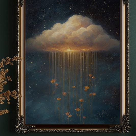 Golden Rain From Midnight Skies