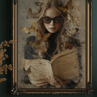 Butterflies Escape From Ancient Pages