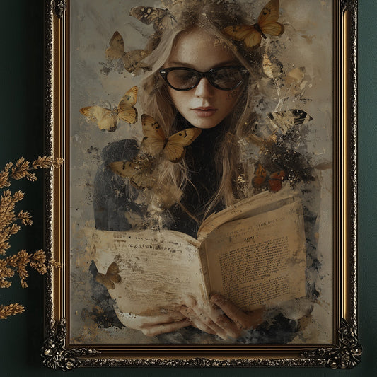Butterflies Escape From Ancient Pages