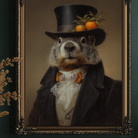 Dapper Marmot With Citrus Crown