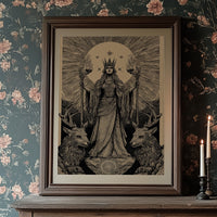 Crowned Between Stags And Stars