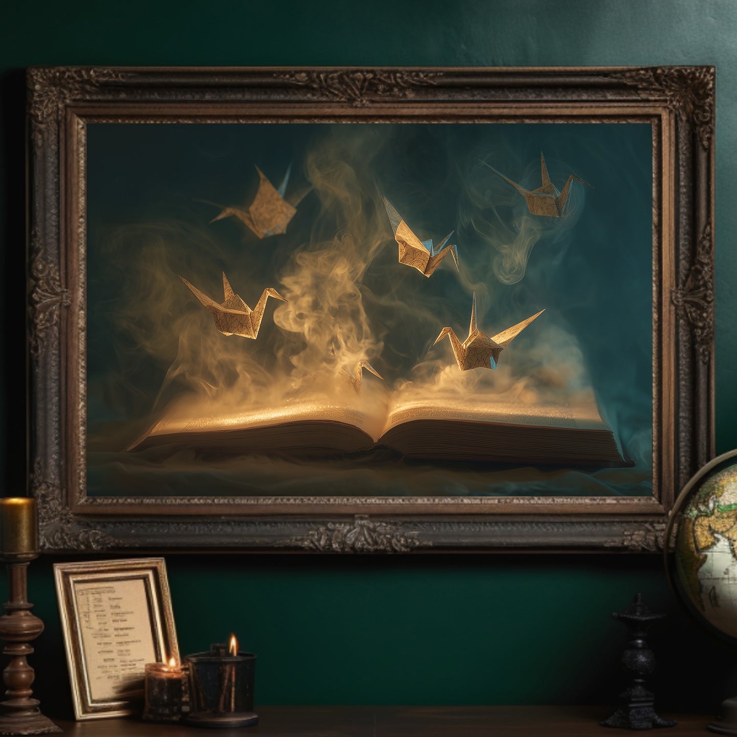 Paper Birds Rise From Fables