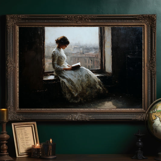 Pages Between Window Light