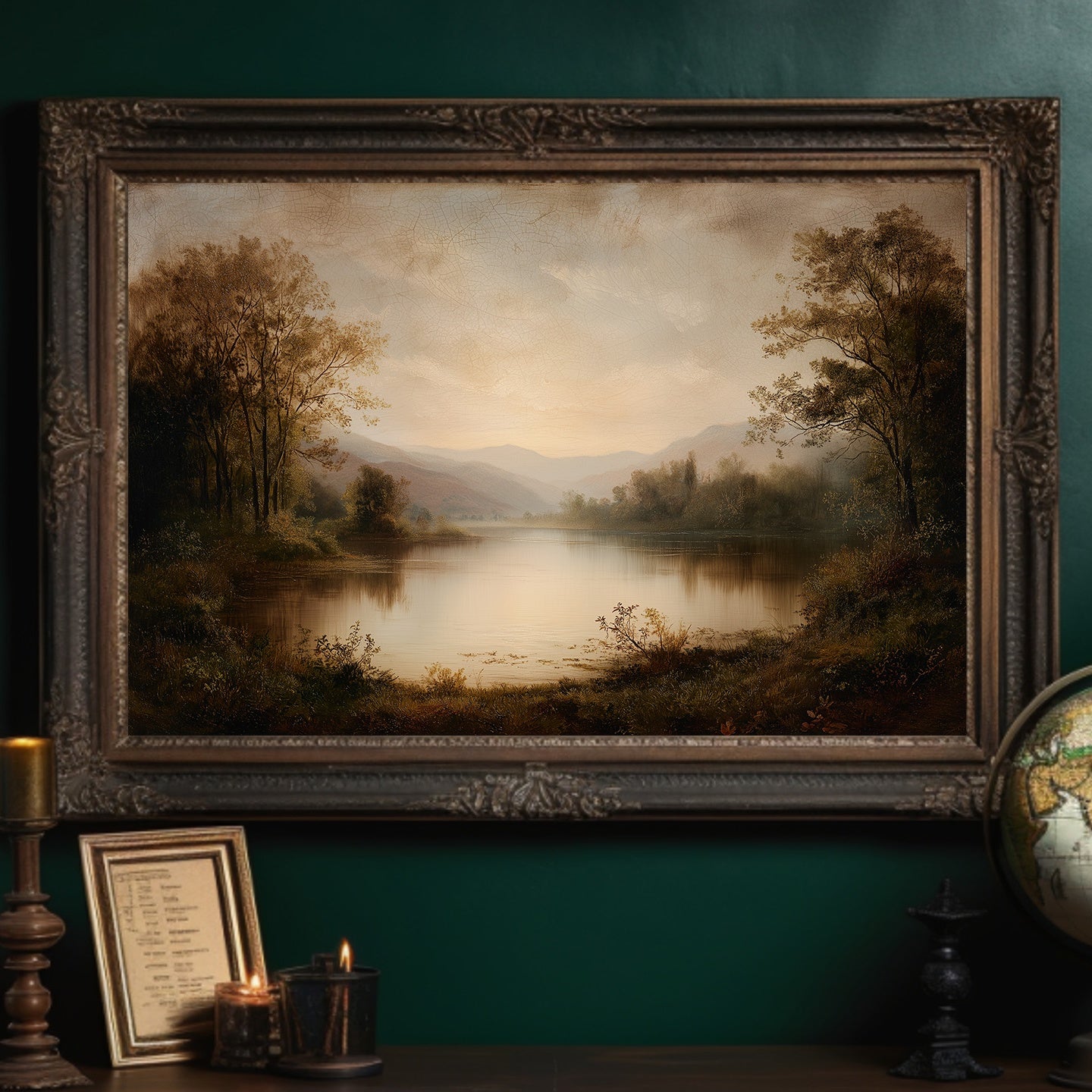 Tranquil Waters Between Literary Worlds