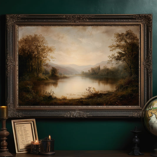 Tranquil Waters Between Literary Worlds