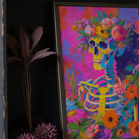 Vibrant Bones Bloom With Life