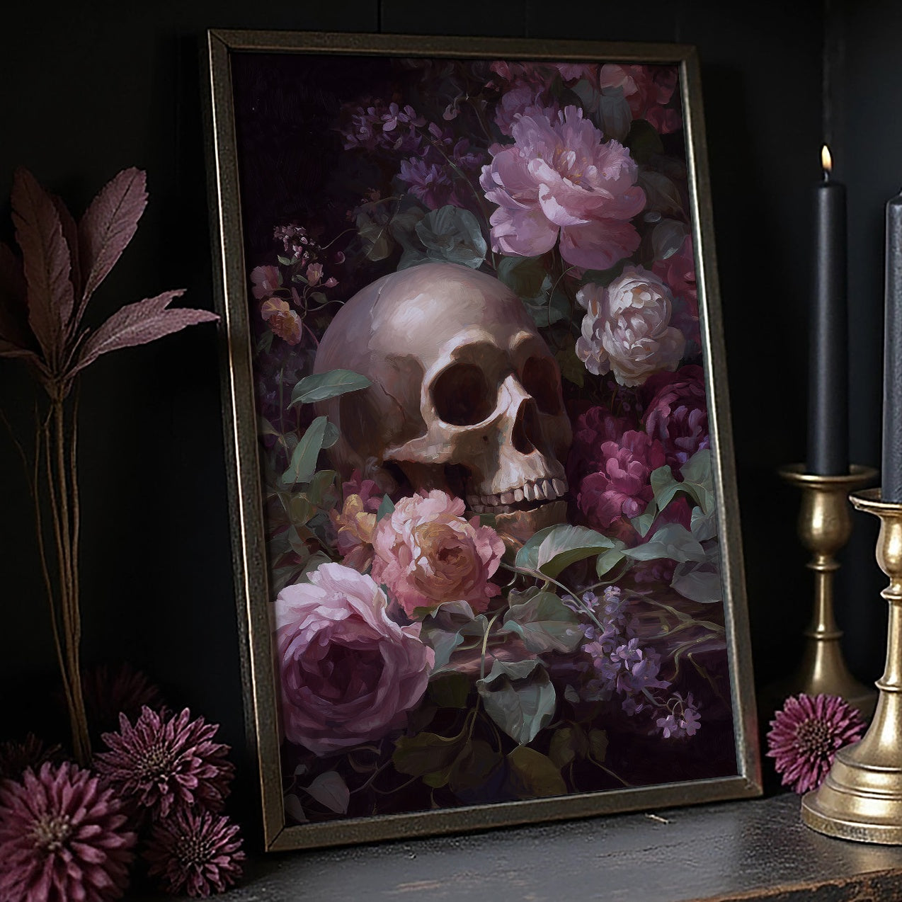 Blossoms Cradle Mortality's Pale Throne