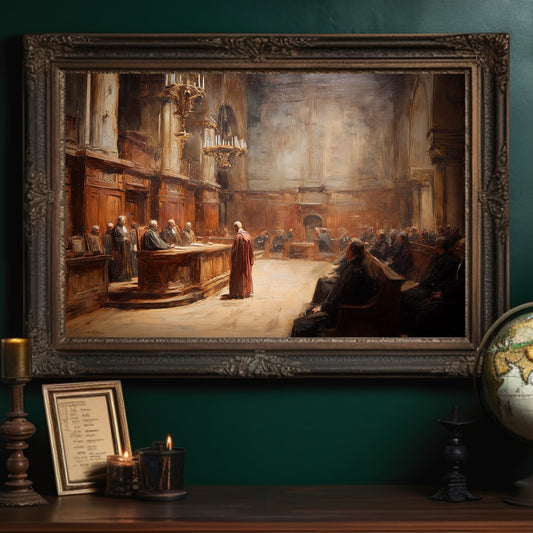 Scholarly Halls Meet Classical Canvas