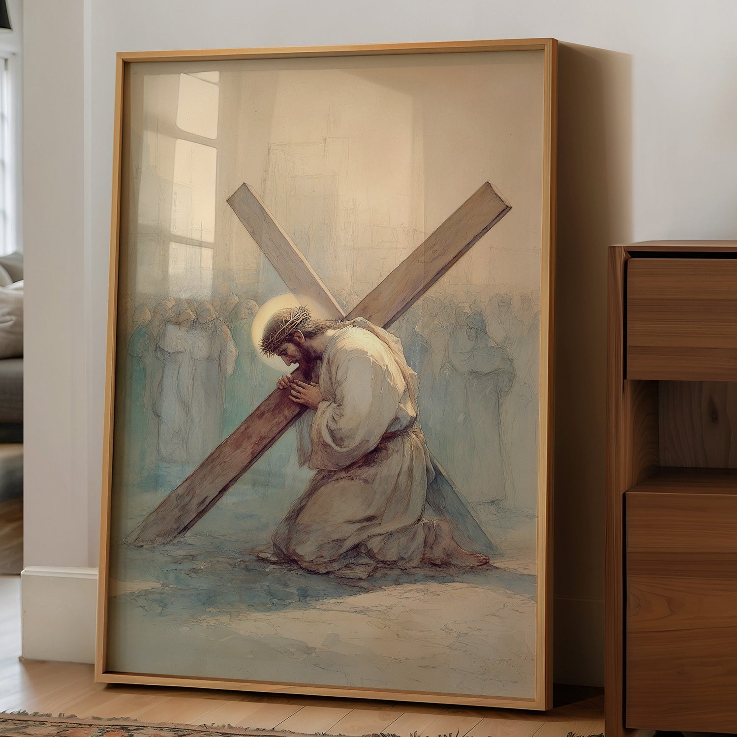 Sacred Path On Wooden Table