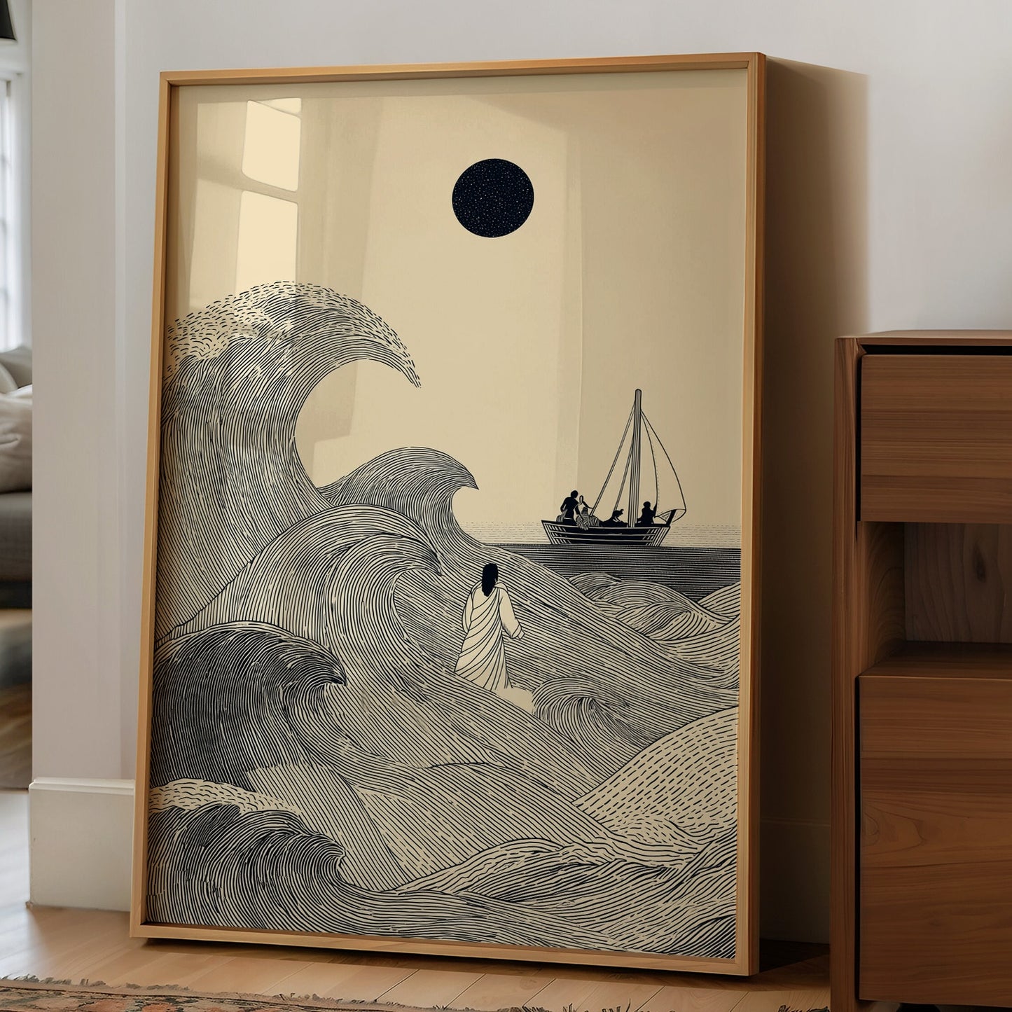 Faith Walks On Troubled Waters