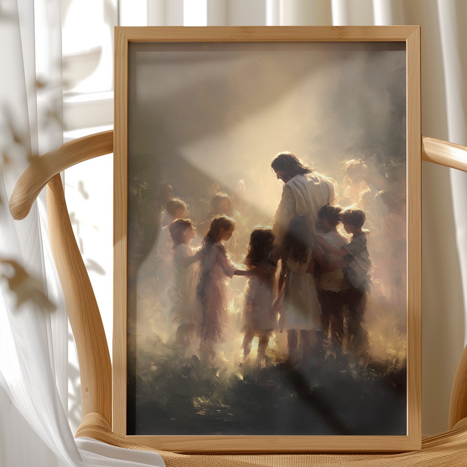 Light Gathers Around Innocence