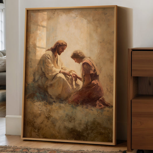 Radiant Communion in Golden Light