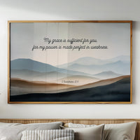 Misty Mountains Carry Sacred Verse