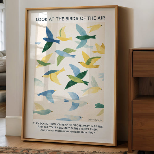 Faithful Flight: Watercolor Wings of Promise