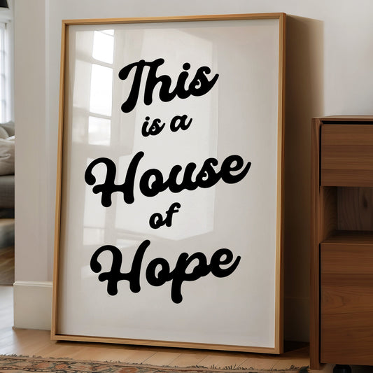 Sanctuary Words Embrace White Canvas