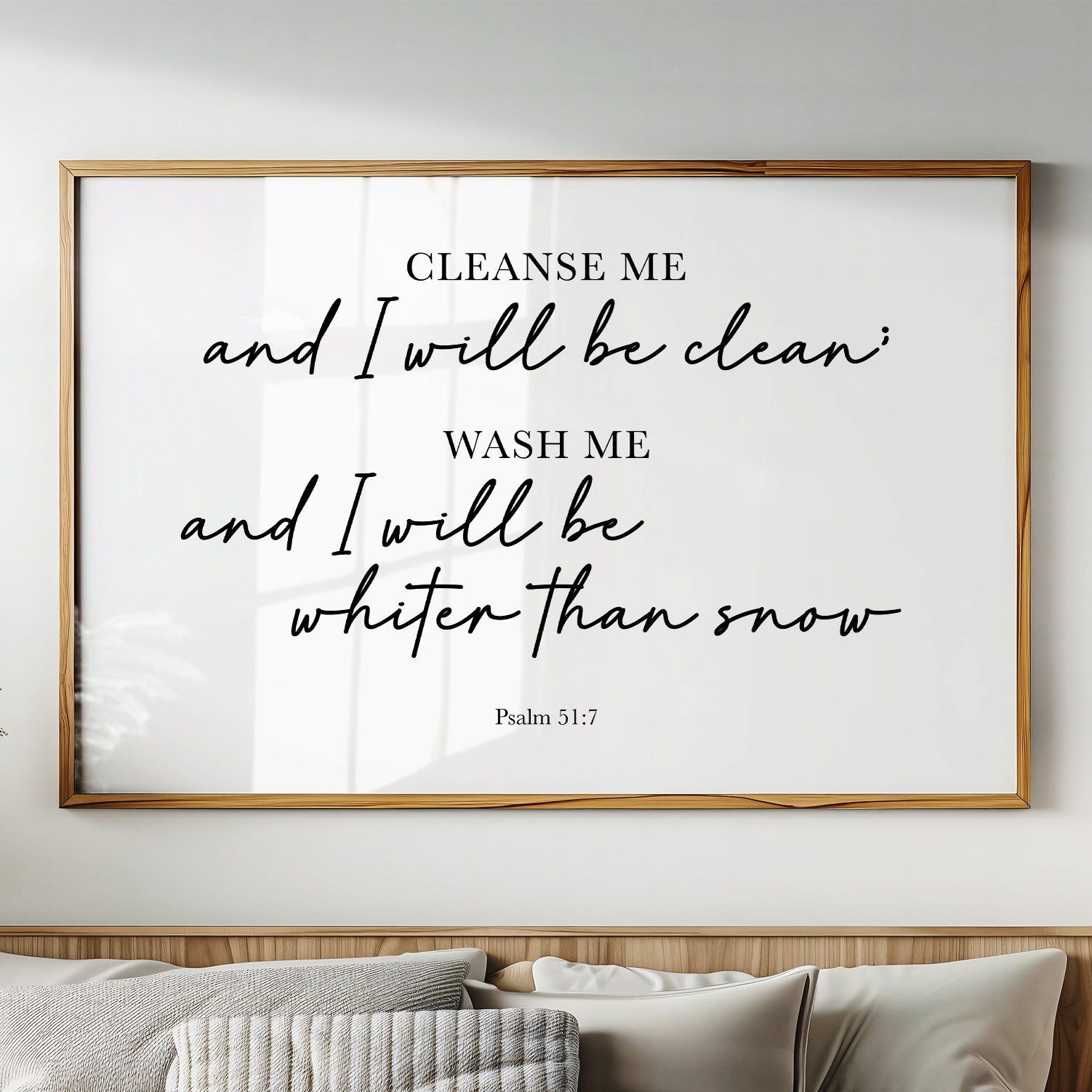Sacred Verses In Elegant Script