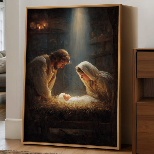 Divine Light Illuminates Humble Beginnings
