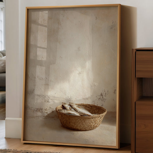 Silver Harvest Rests in Woven Simplicity